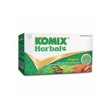 Komix Herbal Original 15ml Sachet 1 Dos Isi 6 Sachet (per Dos)